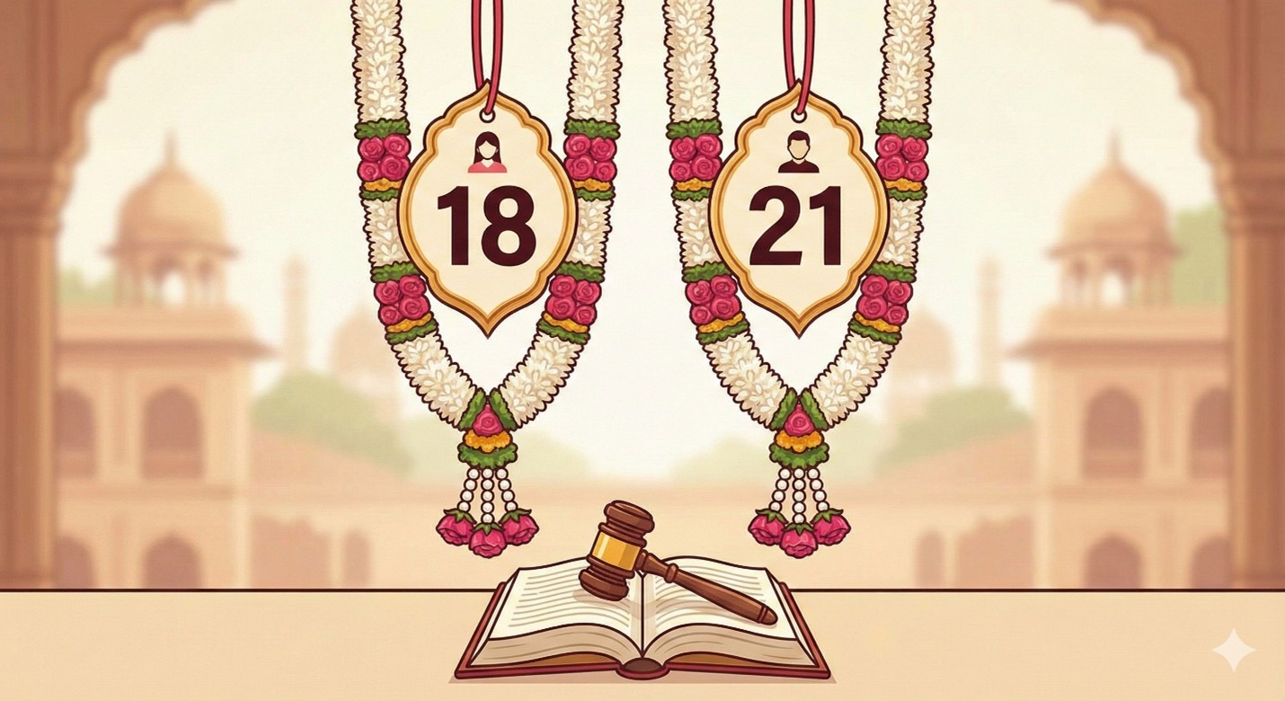 Marriage Age in India 2025: Why is it 18 and 21? (Legal & Medical Reasons)