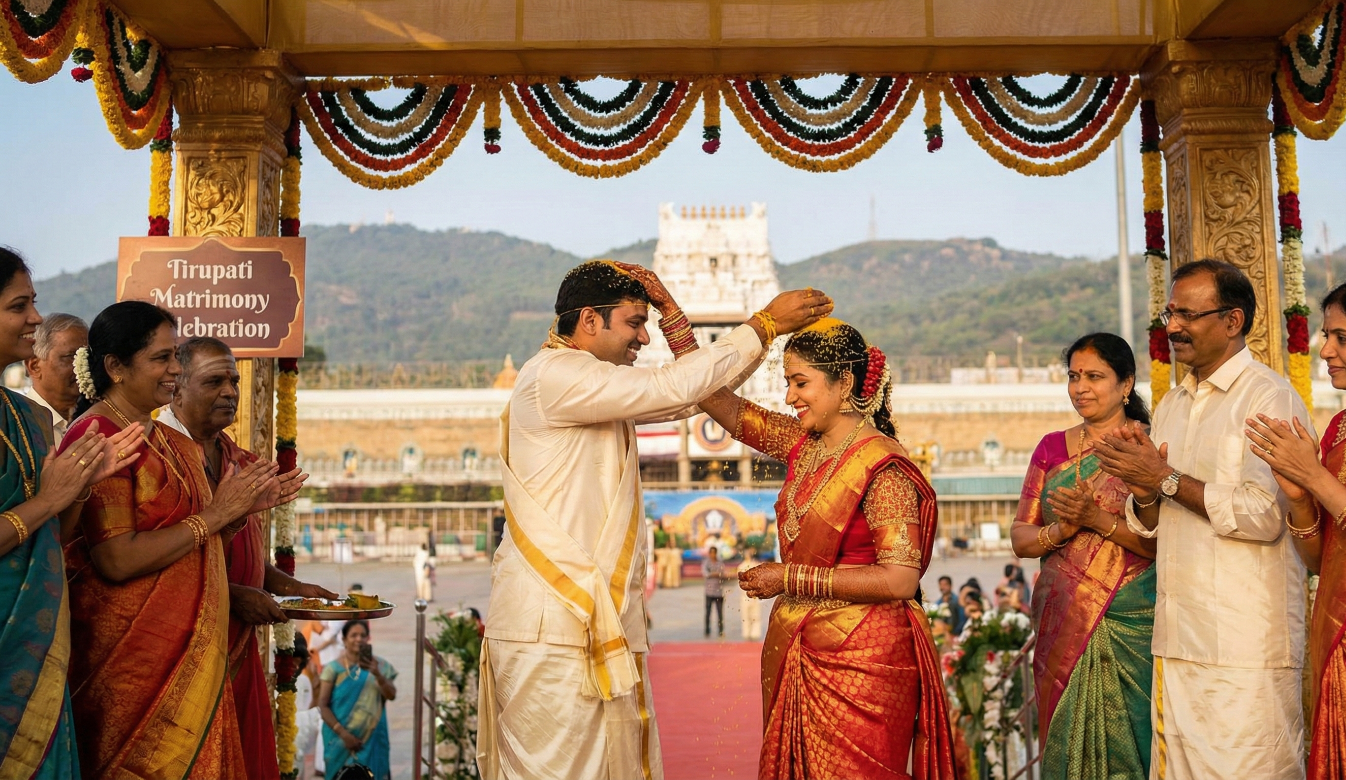 Matrimony in Tirupati: Your Guide to a Sacred Wedding