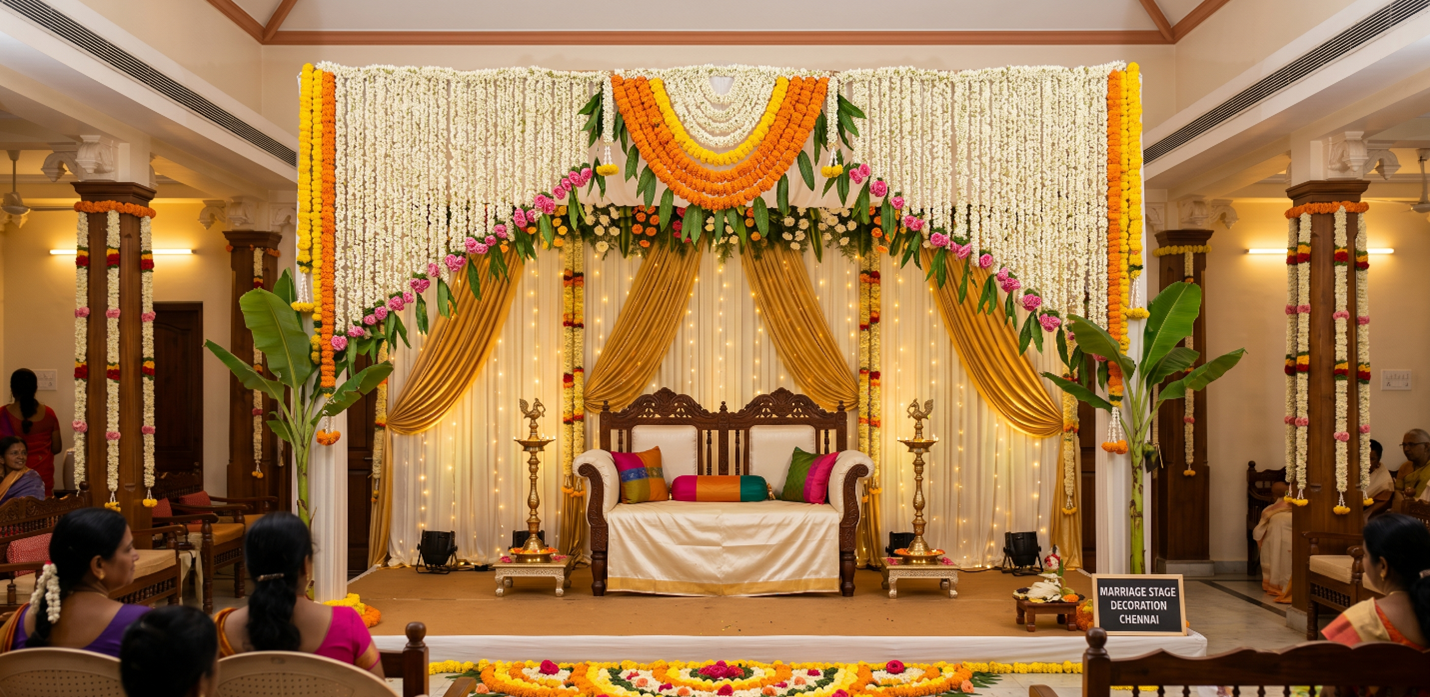 Marriage Stage Decoration in Chennai – Prices & Ideas