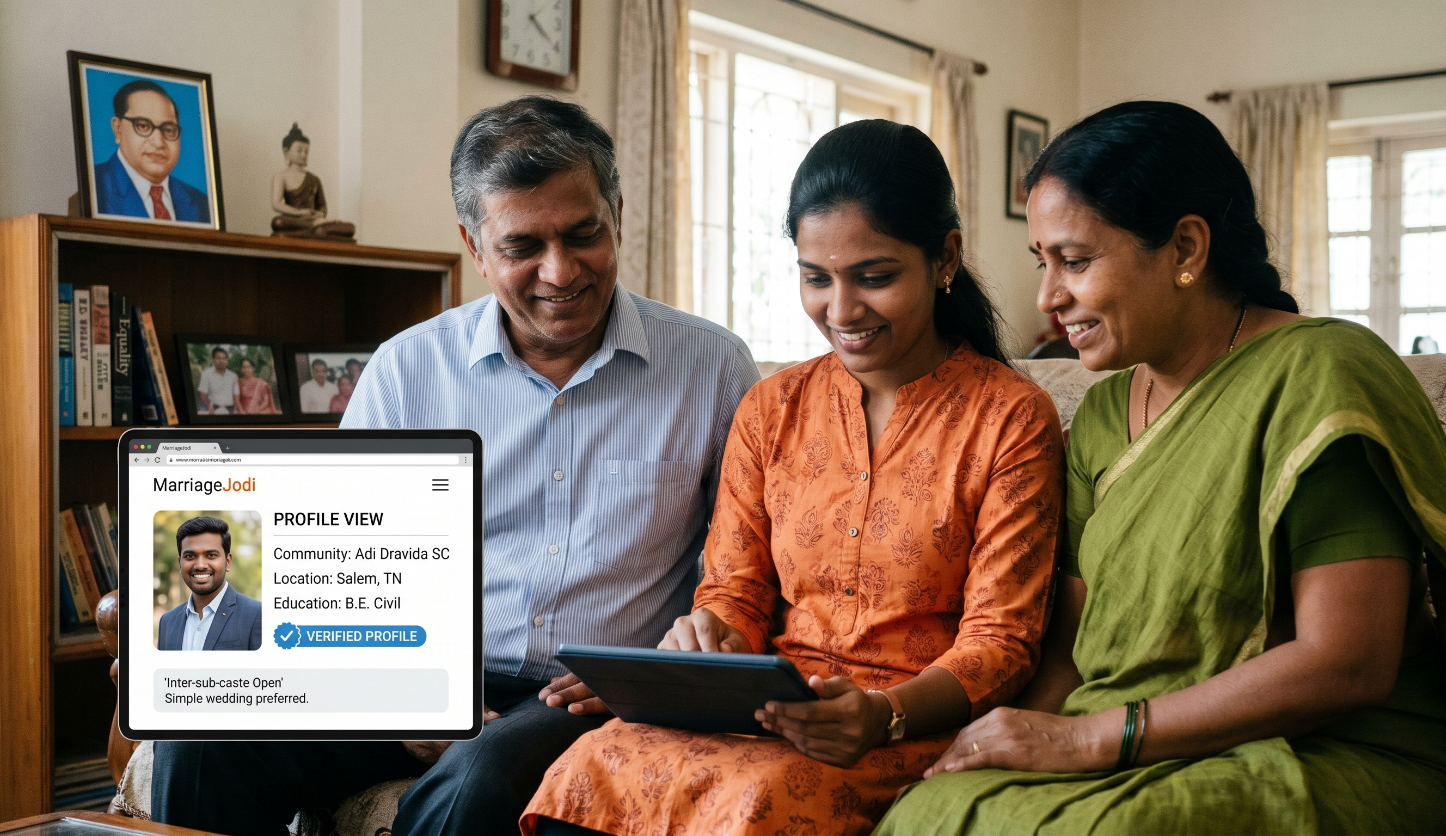 SC Matrimony Brides | Scheduled Caste Marriage Profiles