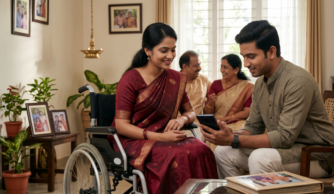 Physically Disabled Girl for Marriage | India Matrimony Guide