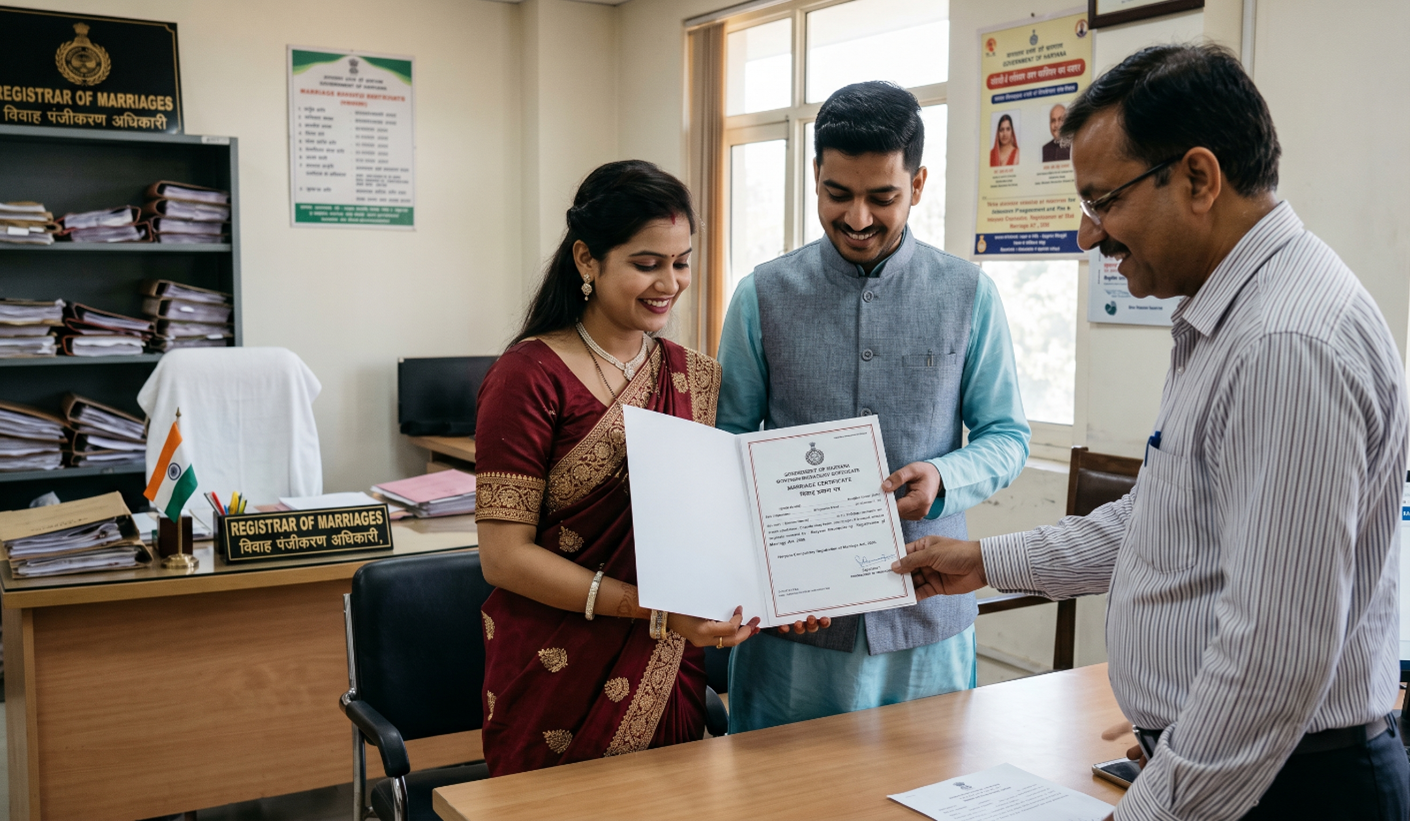 Marriage Certificate Haryana | Online Apply, Fees & Documents
